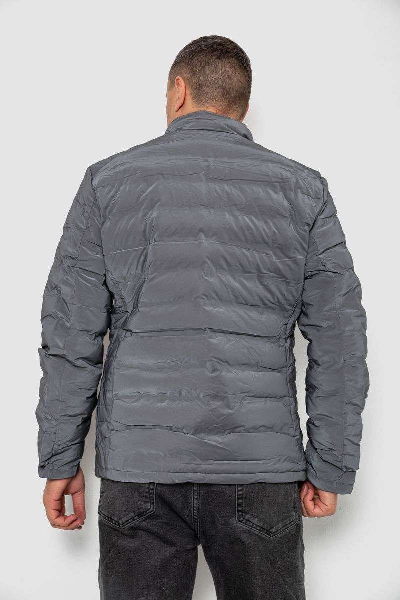 Куртка мужская демисезонная, цвет серый, 214R833К — изображение 4