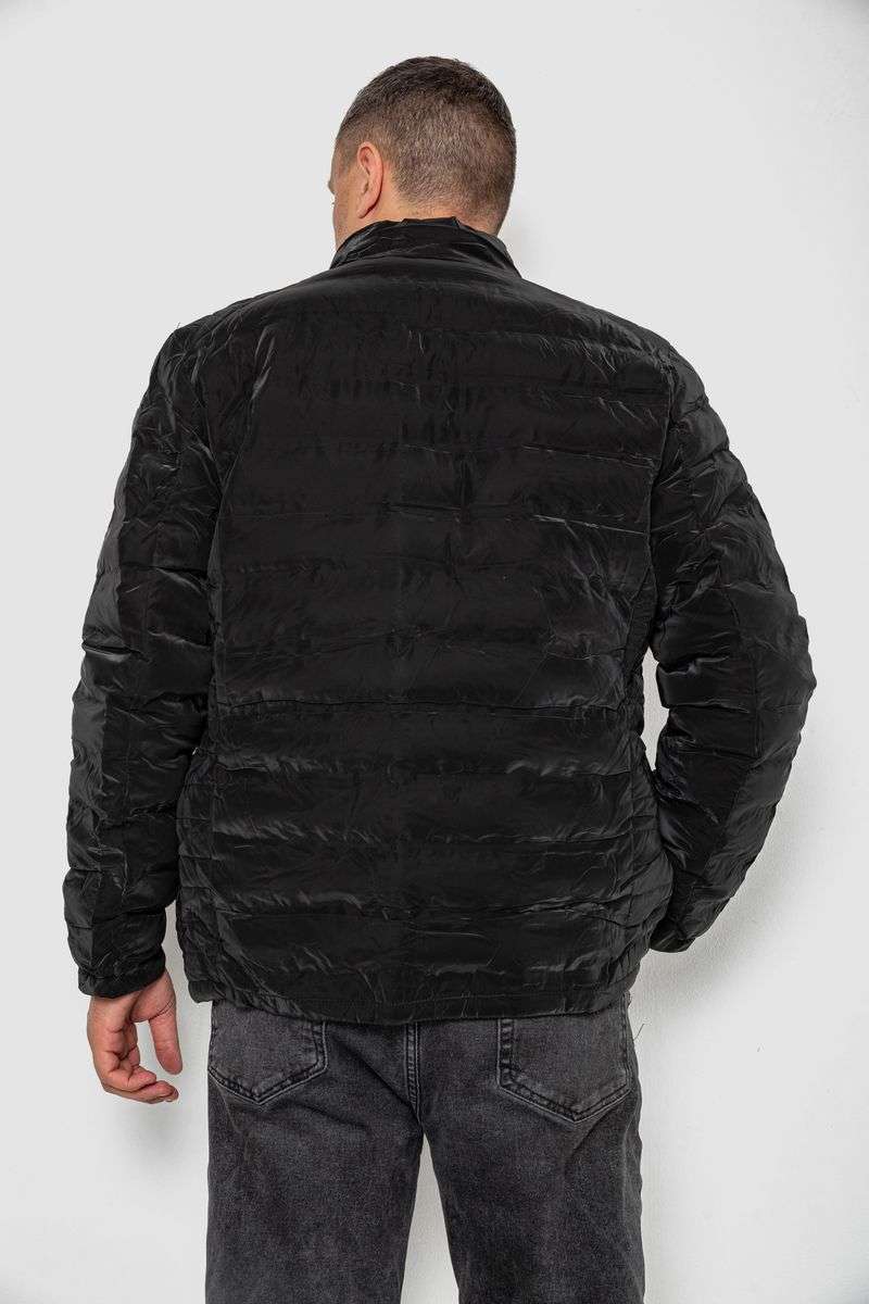 Куртка мужская демисезонная, цвет черный, 214R833К — изображение 4