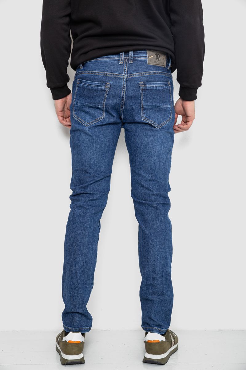 Джинсы мужские демисезонные, цвет синий, 243R8061 — изображение 4
