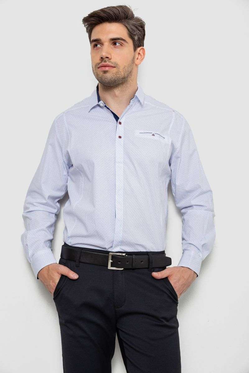 Рубашка мужская с принтом