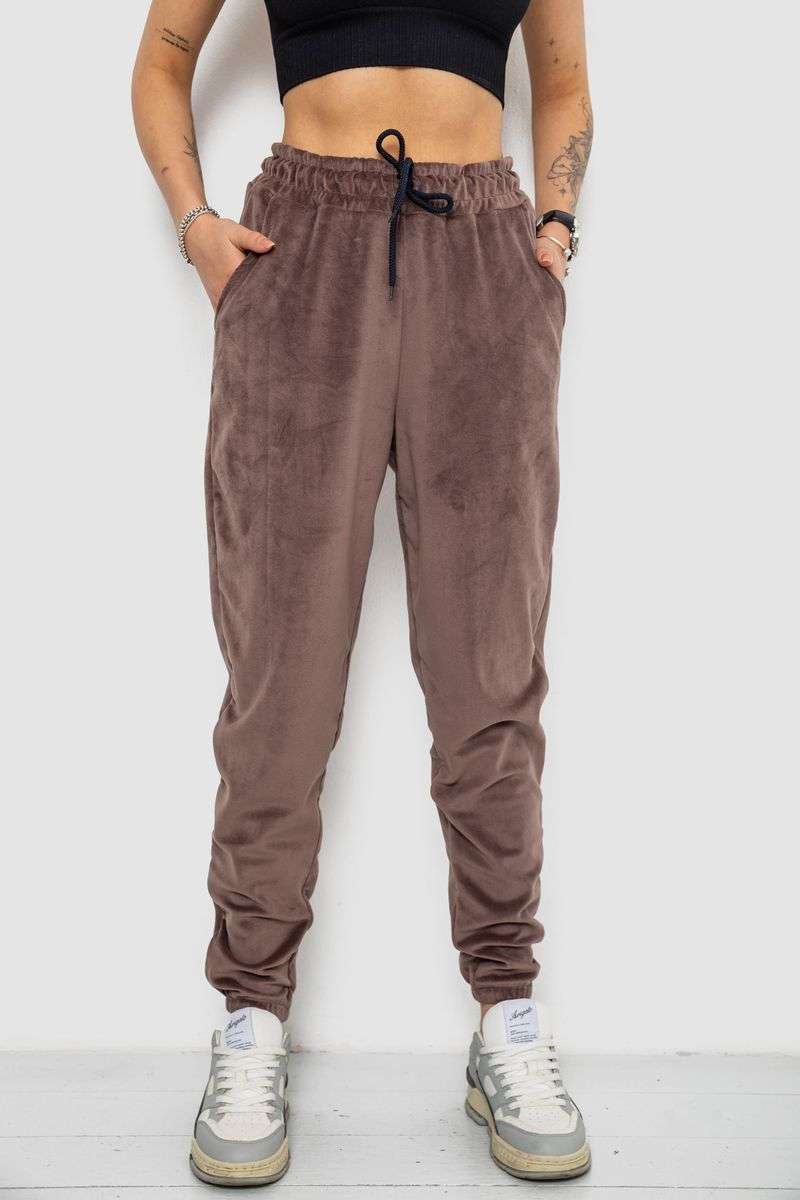 Спортивные штаны женские велюровые