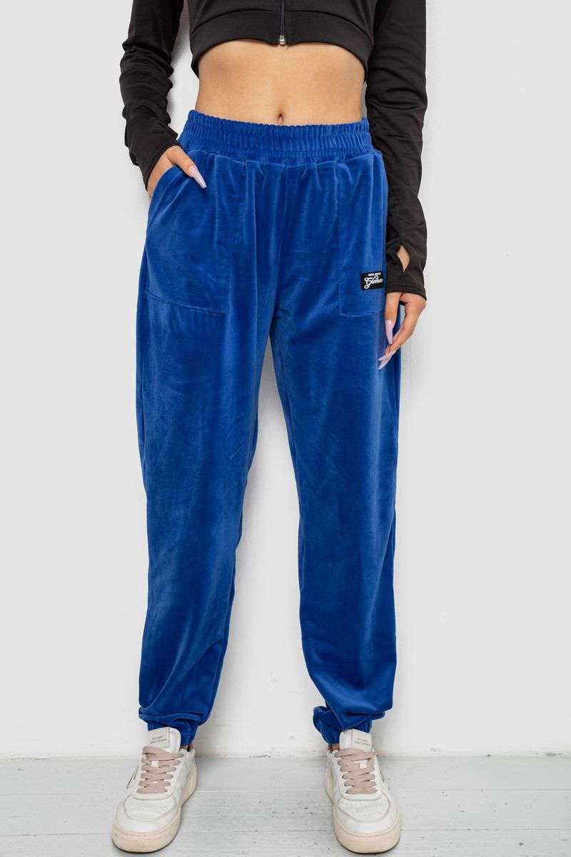 Спортивные штаны женские велюровые