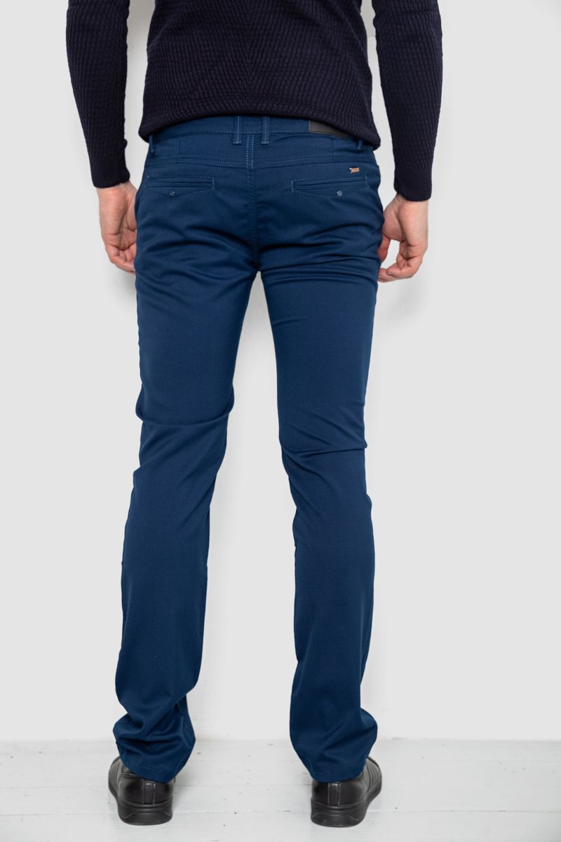 Брюки мужские, цвет синий, 244R4201 — изображение 4