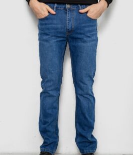 Джинсы мужские, цвет синий, 244R01-2