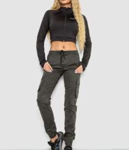 Штаны женские камуфляжные, цвет хаки, 244RTL1067