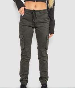 Штаны женские камуфляжные, цвет хаки, 244RTL1067