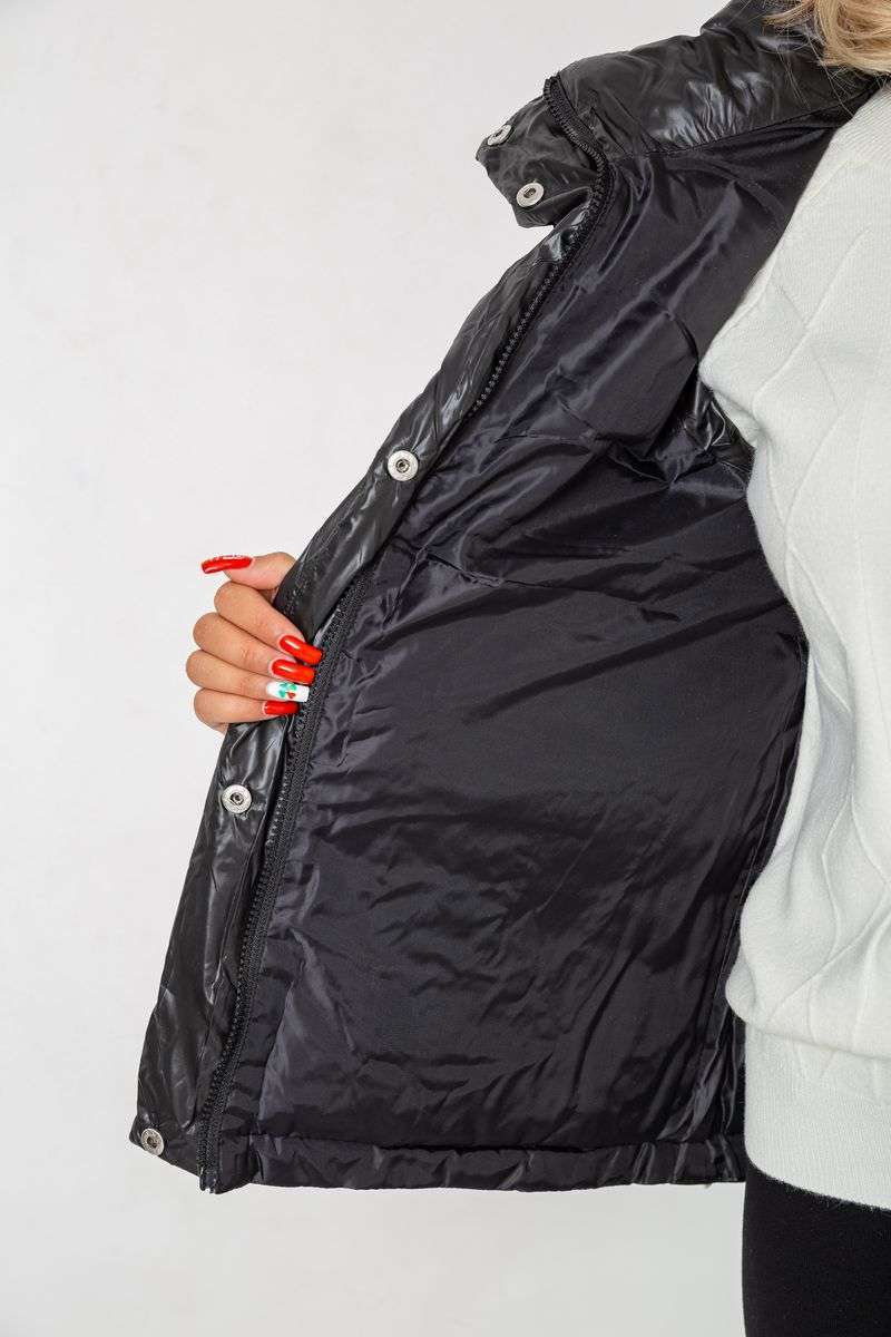 Жилет женские, цвет черный, 244R533-1 — изображение 6