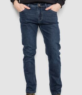 Джинсы мужские демисезонные, цвет темно-синий, 243R8689-4