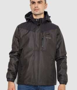 Куртка мужская демисезонная -1, цвет черный, 214R2012