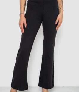 Штаны женские, цвет черный, 238R323