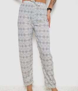 Штаны женские домашние, цвет молочно-серый, 238R58220-1