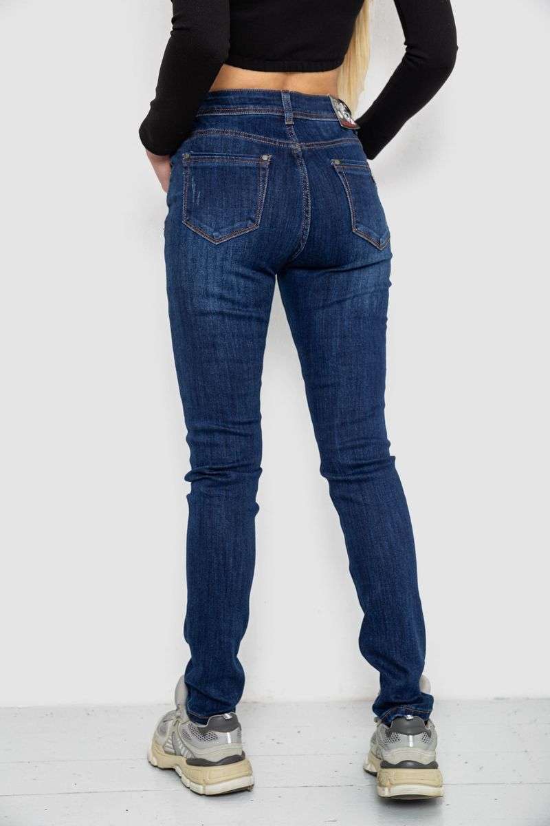 Джинсы женские, цвет синий, 250R907 — изображение 4