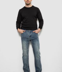 Джинсы мужские, цвет синий, 244R05-2