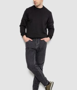 Джинсы мужские демисезонные, цвет серый, 243R8126