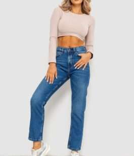 Джинсы женские MOM, цвет синий, 233R1810068