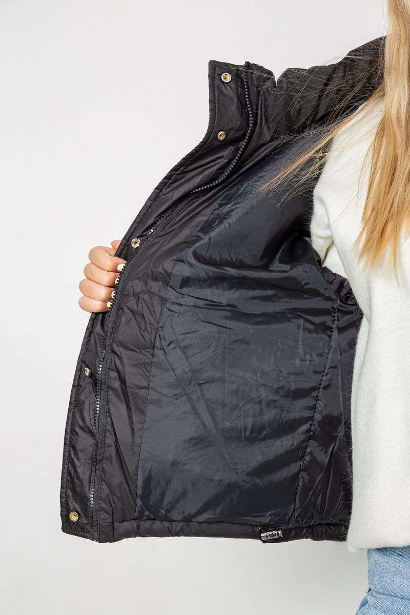 Куртка женская, цвет черный, 244R888 — изображение 5