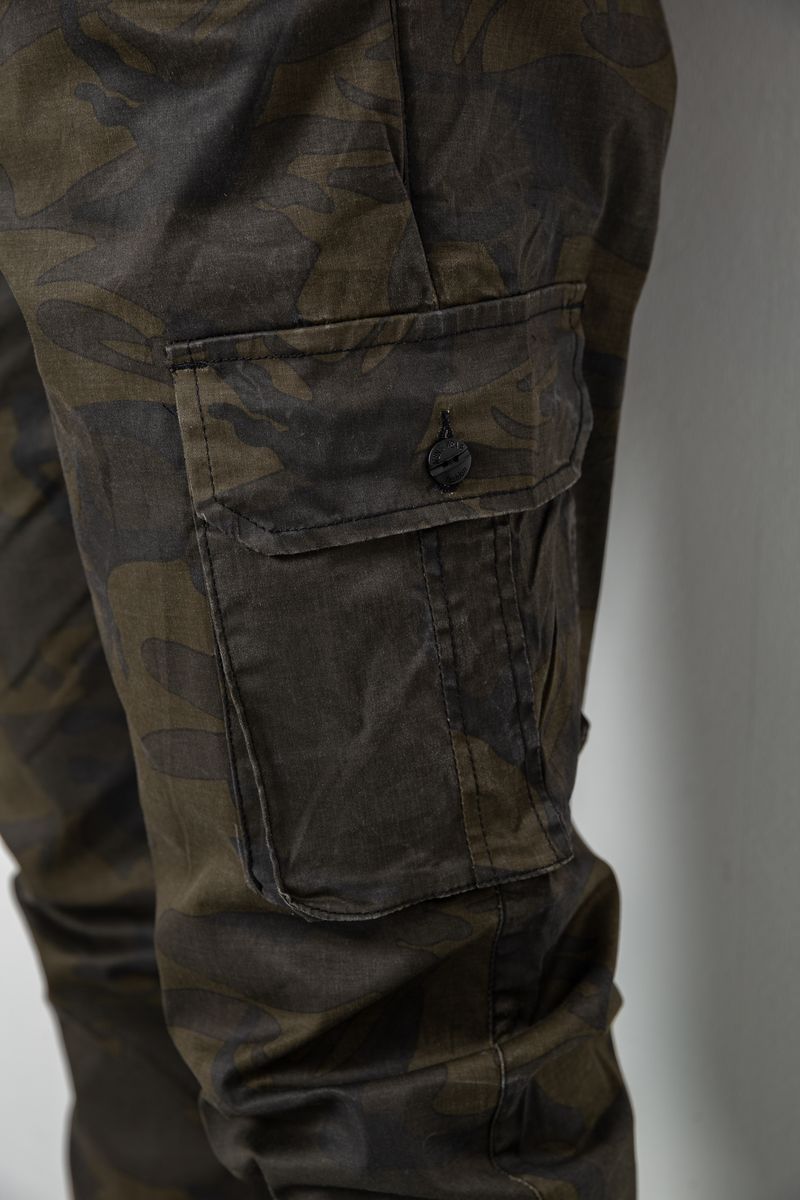 Штаны мужские камуфляжные, цвет хаки, 244RTL1068 — изображение 5