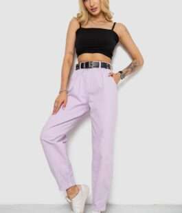 Джинсы женские баллоны, цвет сиреневый, 182R00269