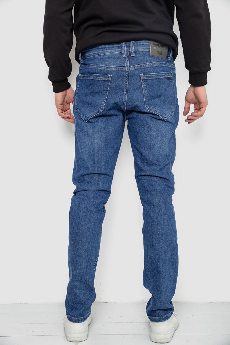 Джинсы мужские демисезонные, цвет синий, 243R8051 — изображение 4
