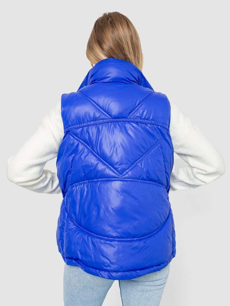 Жилетка женская однотонная, цвет электрик, 244R915 — изображение 4