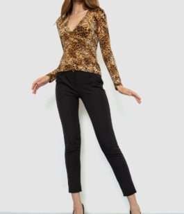 Блуза, цвет леопардовый, 186R235