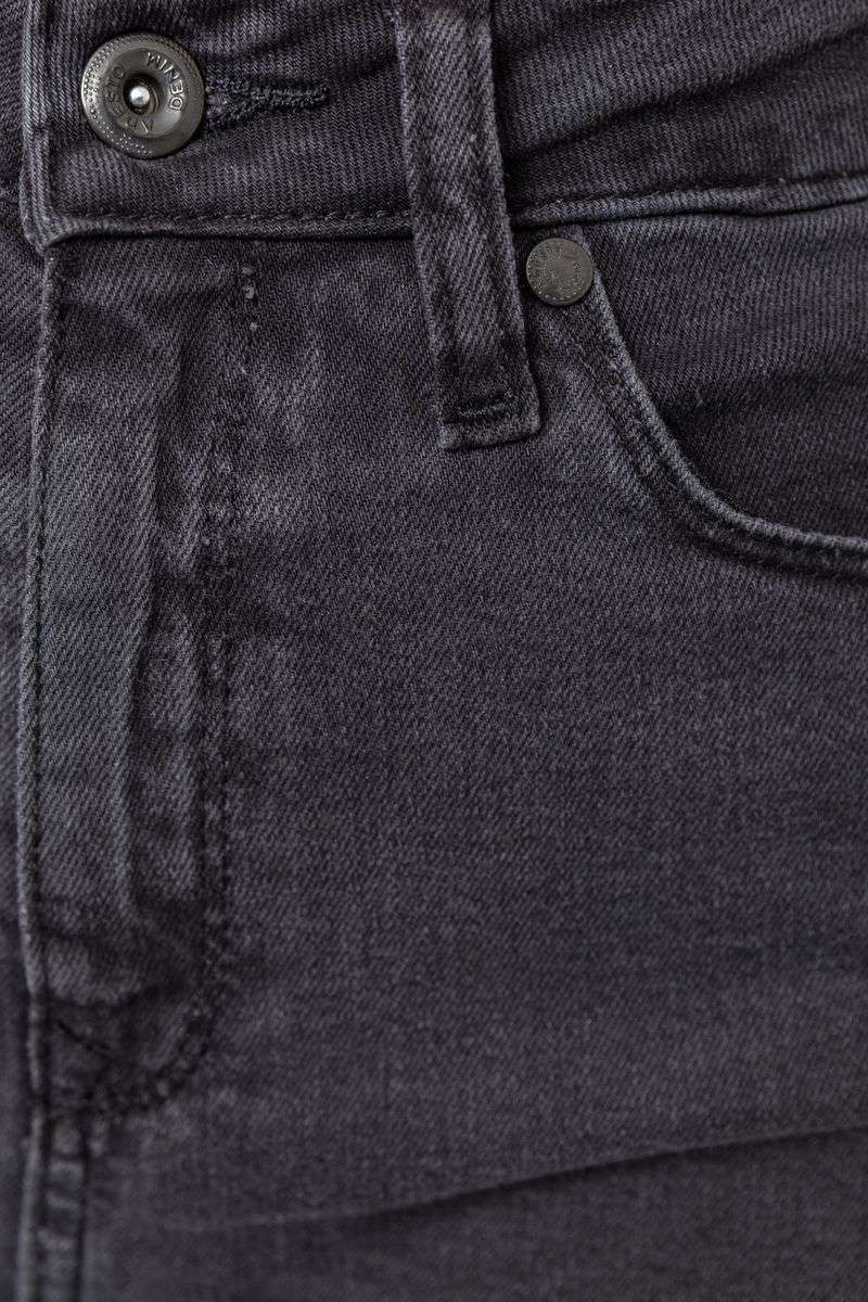 Джинсы женские skinny, цвет темно-серый, 186R0029 — изображение 5