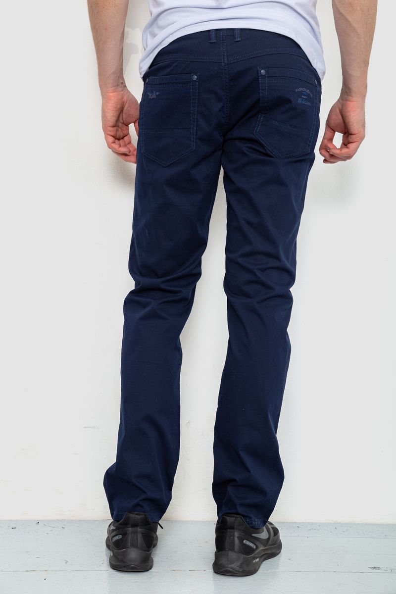 Брюки мужские, цвет темно-синий, 182R2041 — изображение 4