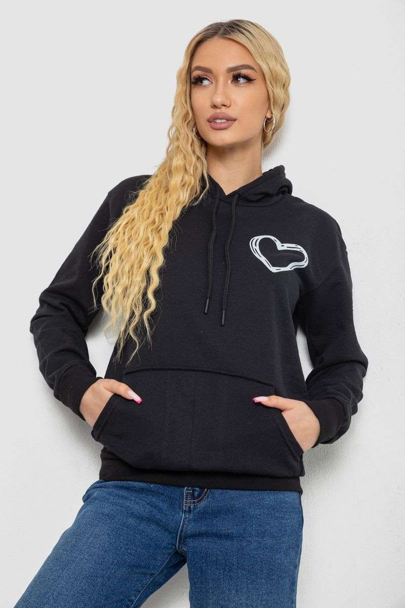 Худи женский на тонком флисе