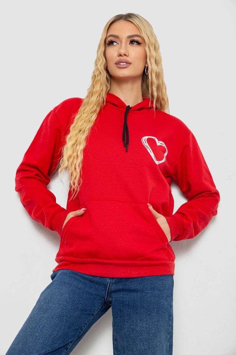 Худи женский на тонком флисе