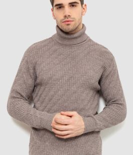 Гольф мужской, цвет мокко, 161R696