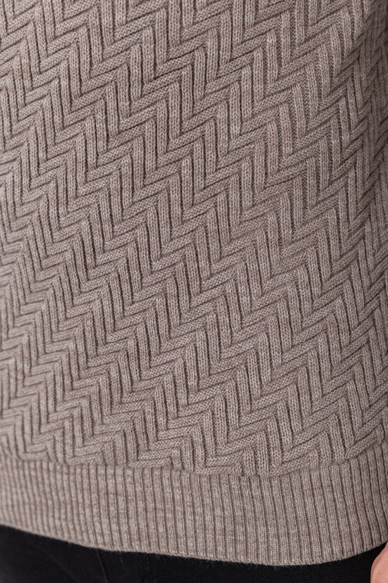 Гольф мужской, цвет мокко, 161R696 — изображение 5