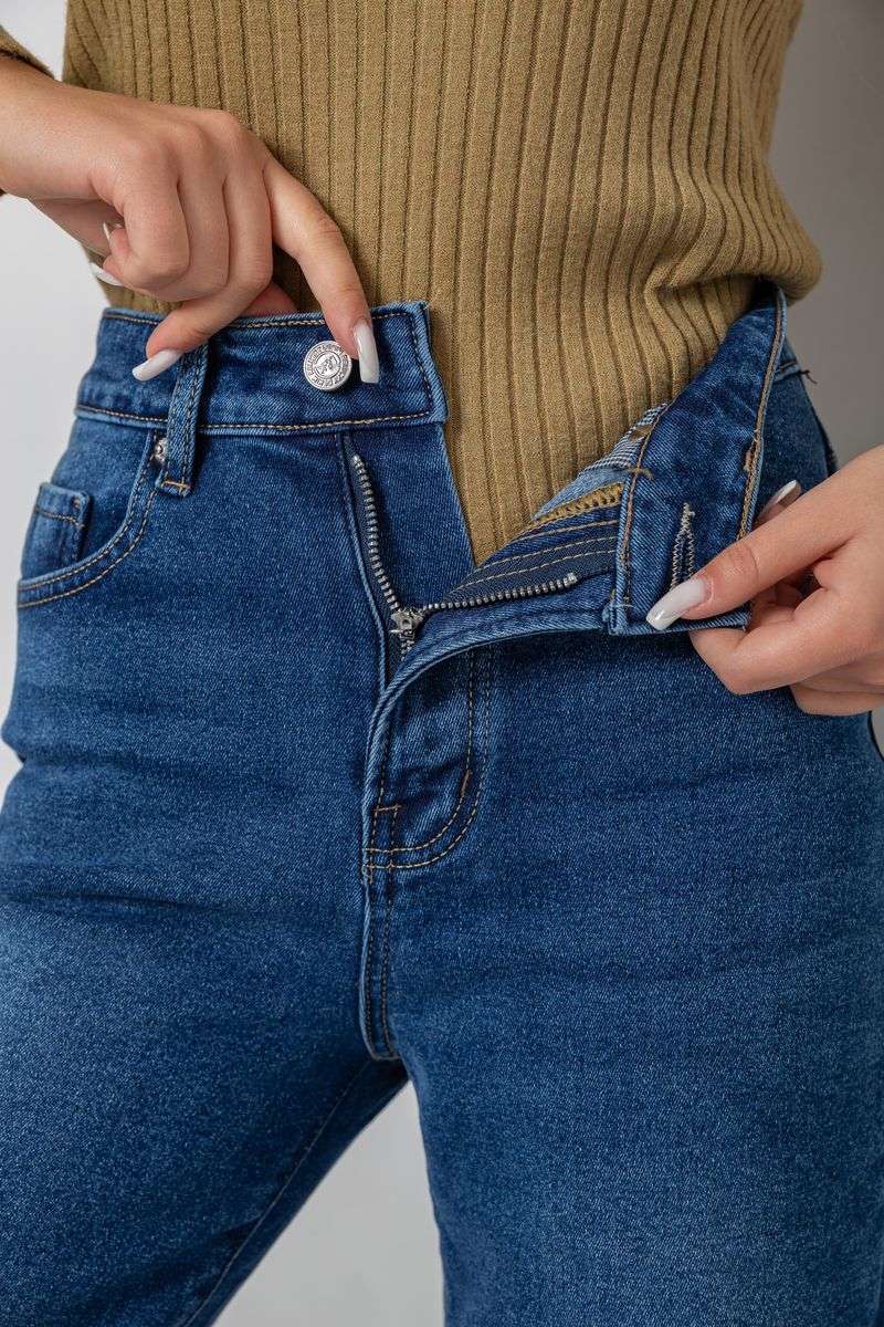 Джинсы женские Palazzo, цвет синий, 207RW341-5 — изображение 5