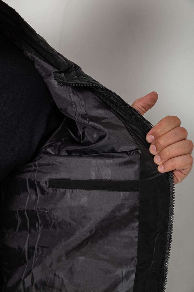 Куртка мужская демисезонная, цвет черный, 214R827К — изображение 5