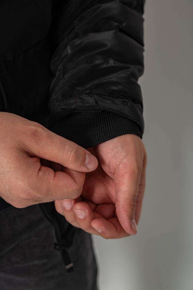 Куртка мужская демисезонная, цвет черный, 214R822К — изображение 6