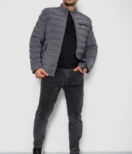 Куртка мужская демисезонная, цвет серый, 214R822К