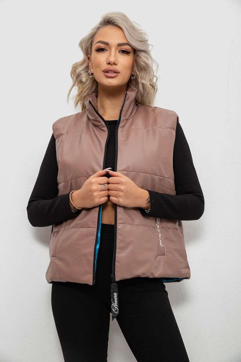 Жилет женский демисезонный экокожа