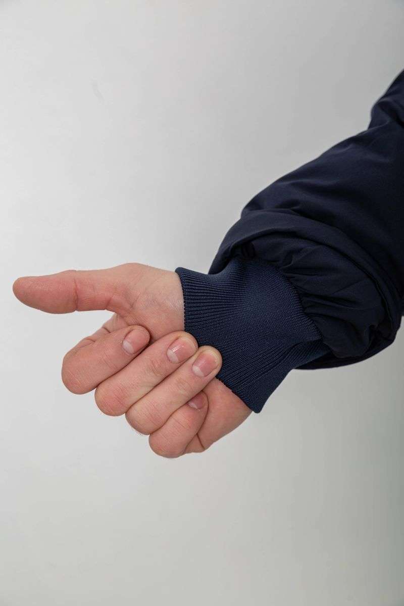 Куртка мужская зимняя удлиненная, цвет синий, 241R2022-21 — изображение 6