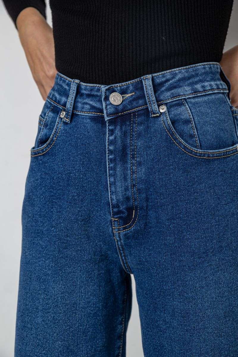 Джинсы женские Palazzo, цвет синий, 207RV234-6 — изображение 5