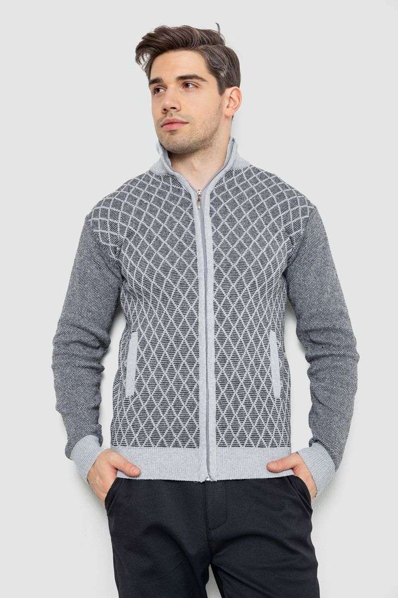 Кофта мужская на молнии