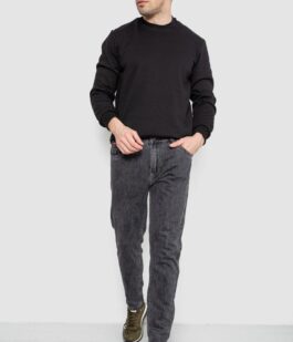 Джинсы мужские демисезонные, цвет серый, 243R8133