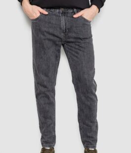 Джинсы мужские демисезонные, цвет серый, 243R8133