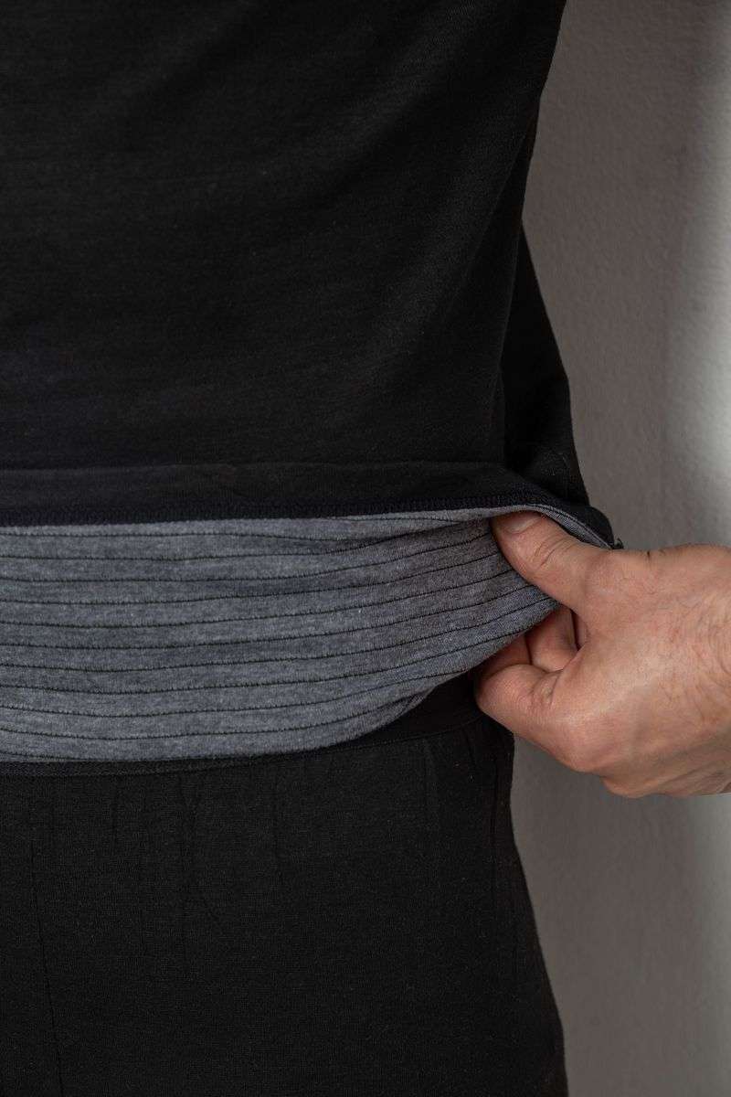 Термобелье мужское, цвет черный, 241R0107 — изображение 6