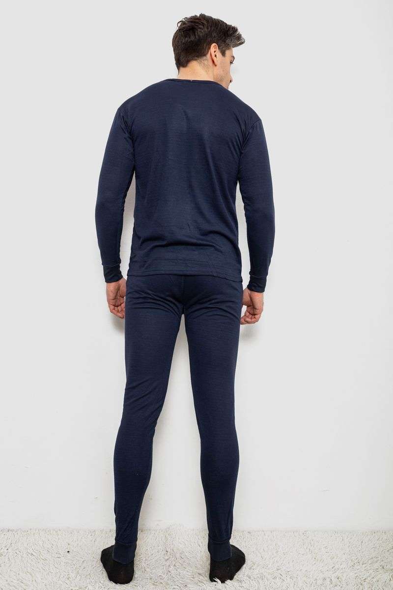 Термобелье мужское, цвет темно-синий, 241R0107 — изображение 4