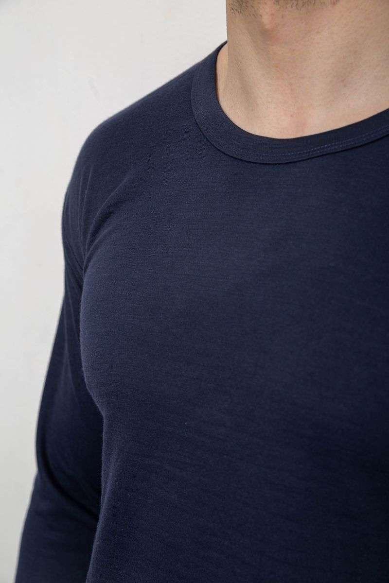 Термобелье мужское, цвет темно-синий, 241R0107 — изображение 5