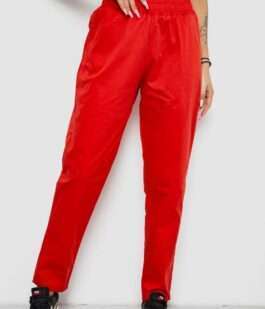 Брюки женские, цвет красный, 238R316