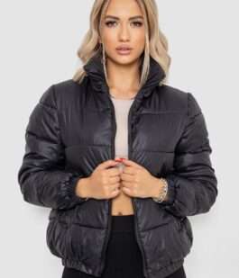 Куртка женская демисезонная, цвет черный, 244R007-5