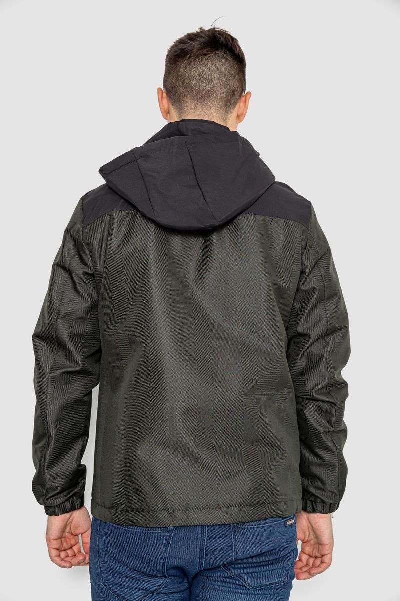 Куртка мужская демисезонная, цвет хаки, 214R22013 — изображение 4