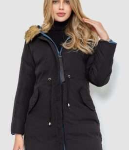 Куртка женская двусторонняя, цвет сине-черный, 129R818-555