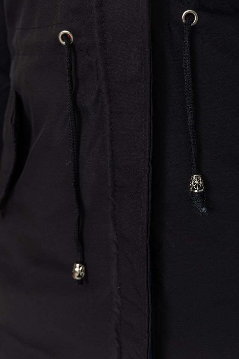 Куртка женская двусторонняя, цвет сине-черный, 129R818-555 — изображение 5