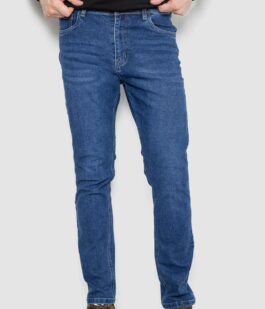 Джинсы мужские демисезонные, цвет синий, 243R8047